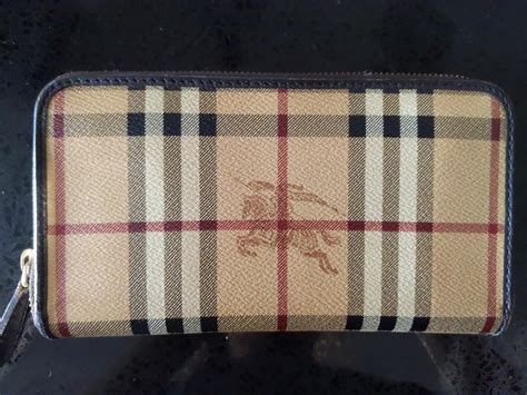 real burberry wallet.